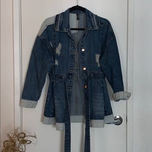 Denim jacket: Fashion nova